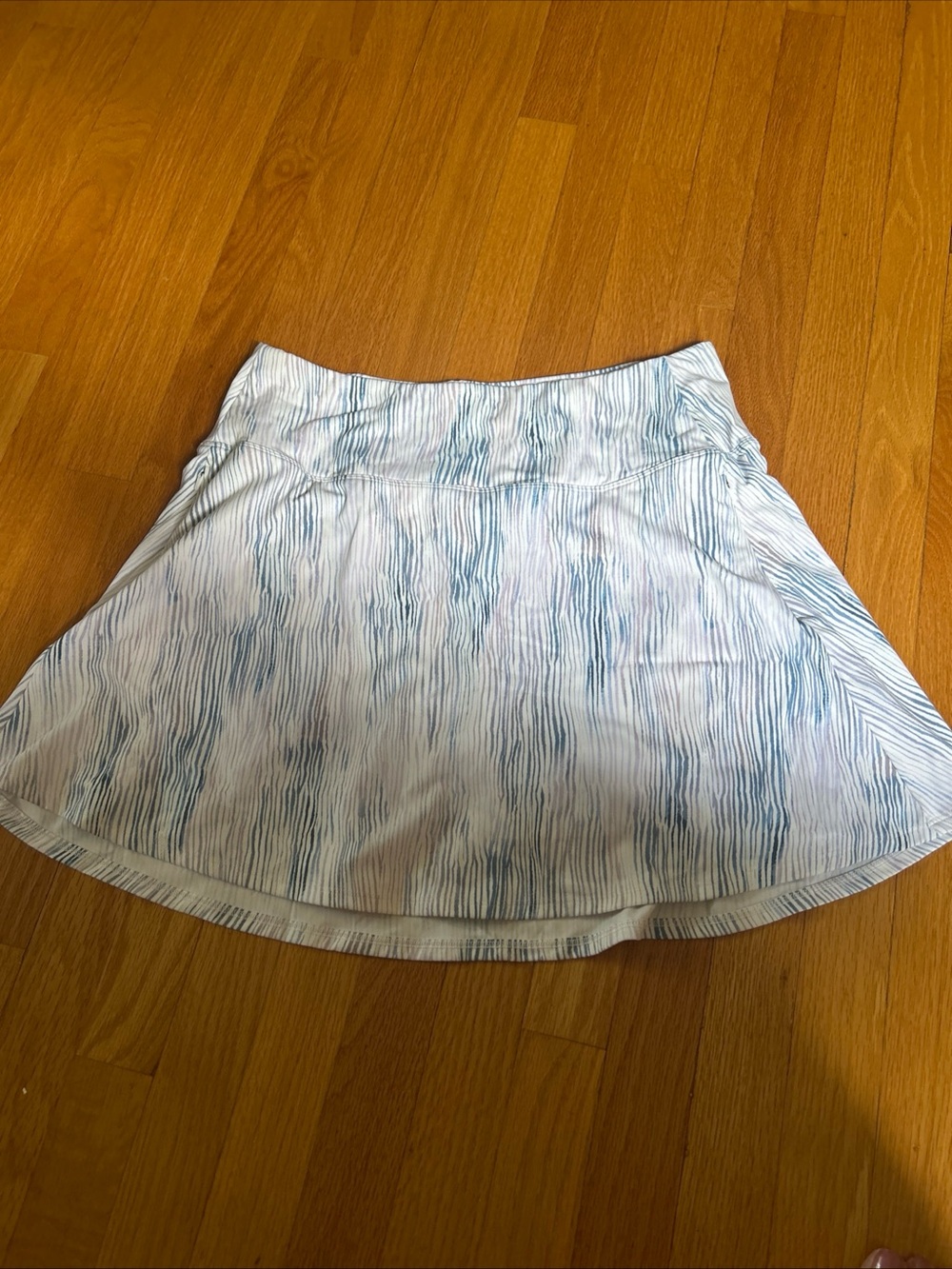 Calia Women's Blue Patterned Athletic Skort Size-XL